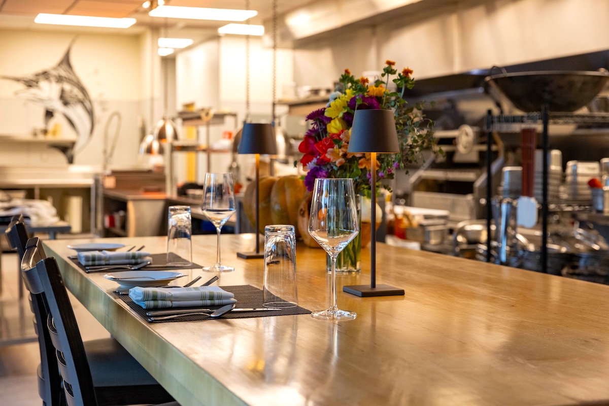 Take a seat in this stunning restaurant. | Photo courtesy of Quiessence at The Farm
