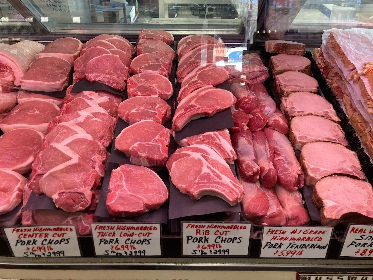 Patton's Meat Market - DiningOut Fresh-cut pork chops, steaks, and house specialties fill the display case at Patton's Meat Market, a longtime favorite for premium meats in Duluth. | Photo by Patton’s Meat Market