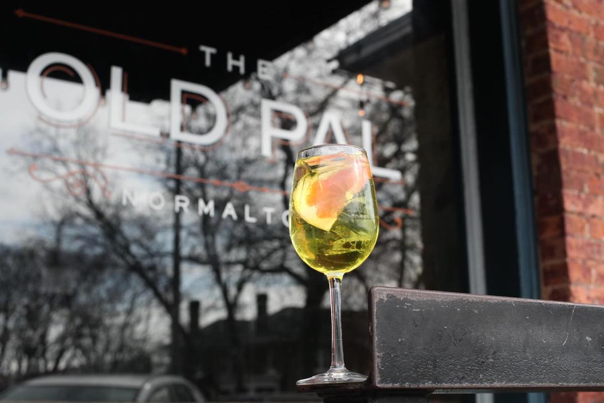 Ruby Ruby winter spritz - DiningOut The Ruby Ruby Winter Spritz at the Old Pal. | Photo by the Old Pal