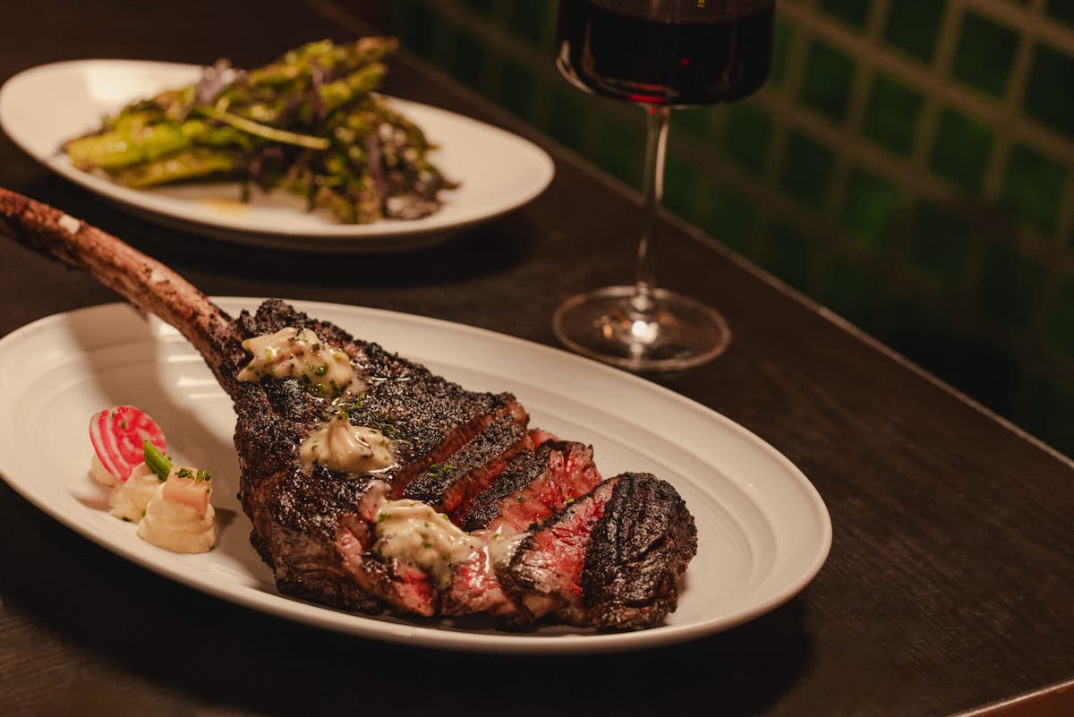 Stone & Webster Chophouse pairs expertly cooked steaks with refined sides inside the historic Plant Riverside District. | Photo by Stone & Webster Chophouse