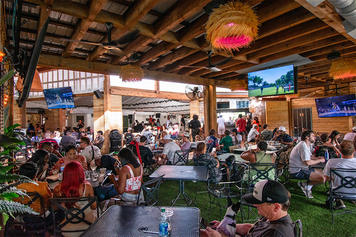 Park Tavern's sprawling covered patio overlooks Piedmont Park, making it one of Midtown's most popular spots for game days, festivals, and post-park drinks. | Photo by Park Tavern