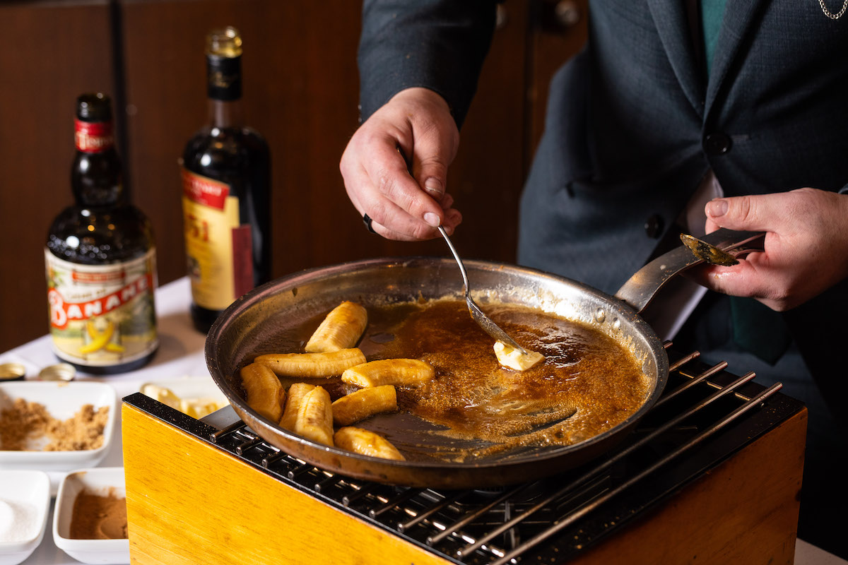 Tony's - DiningOut Tony's legendary tableside Bananas Foster is back for a limited time during the restaurant's Off-Menu Icons series. | Photo by Andrew Hemingway
