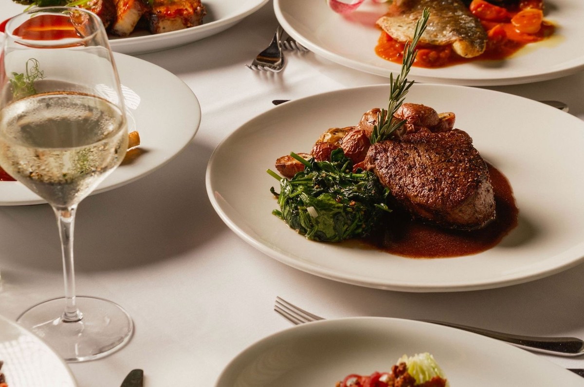 Georgia James will host a one-night-only Amici Wine Dinner on Thursday, August 6, featuring a four-course menu paired with wines from Amici Cellars and Olema. | Photo by Chris Nguyen