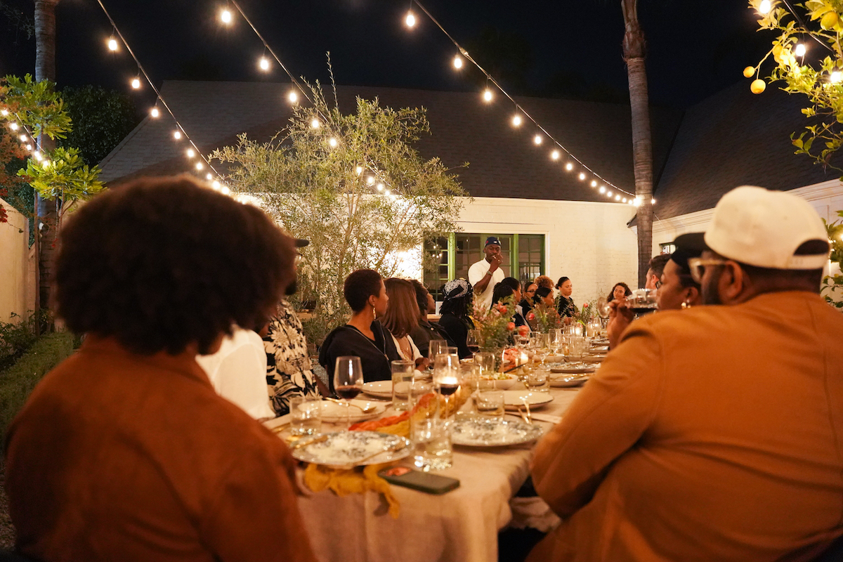 The traveling Ebi-Ayo Supper Club brings diners together over chef Temitayo “Tayo” Ola’s six-course exploration of Nigerian and Italian flavors. | Photo by Ebi-Ayo Supper Club