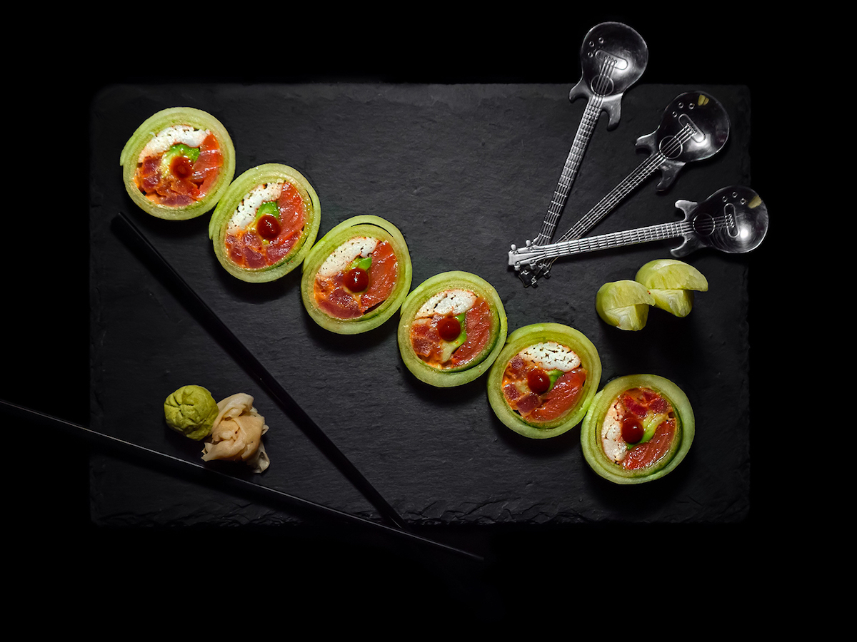 Rock N Roll Sushi brings its rock-and-roll-inspired approach to American-style sushi to its first North Texas location in Mansfield. Photo by Rock N Roll Sushi