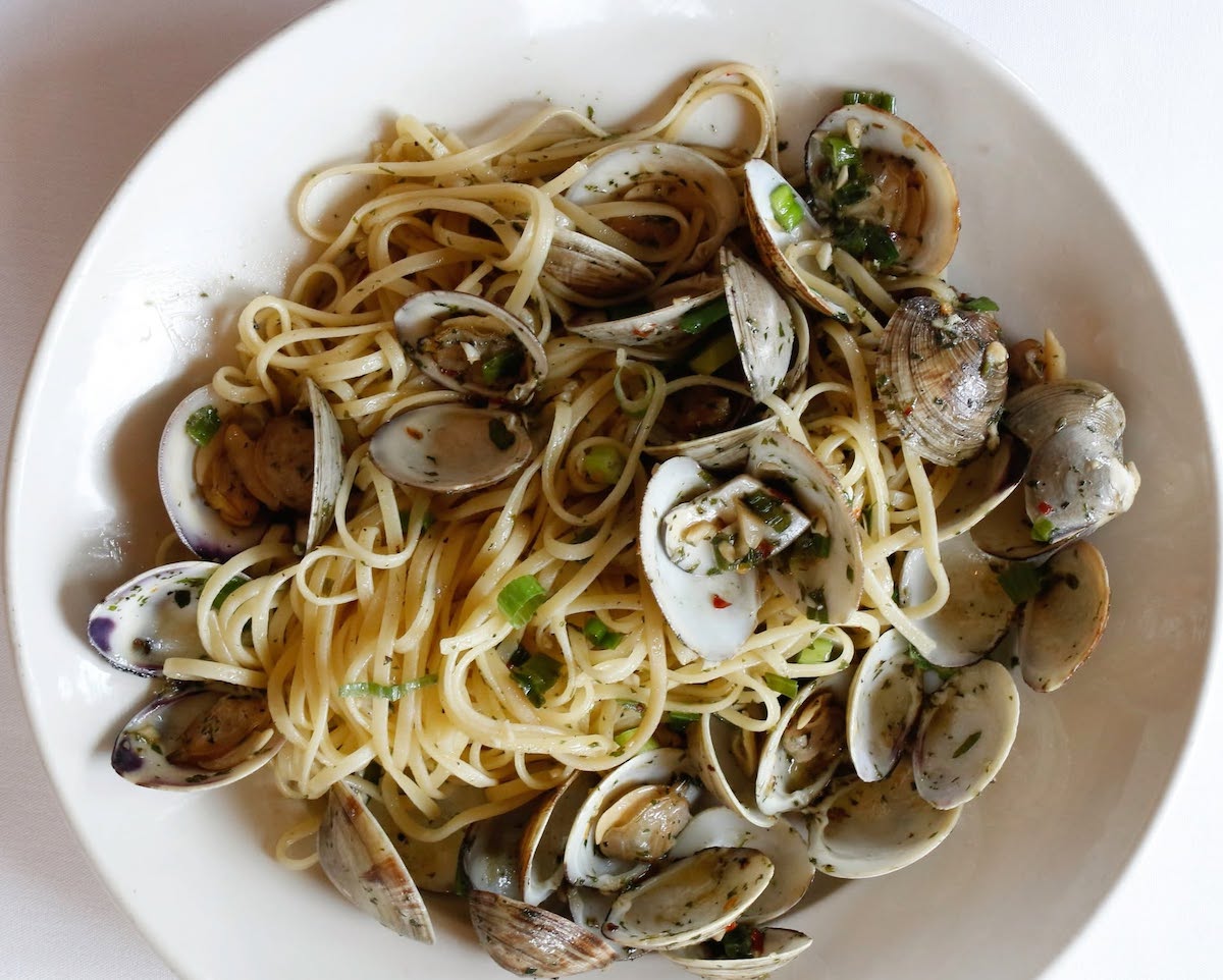 Linguine with clams is among the classic Italian dishes served at the Original Carrabba’s on Kirby. | Photo by the Original Carabba's on Kirby