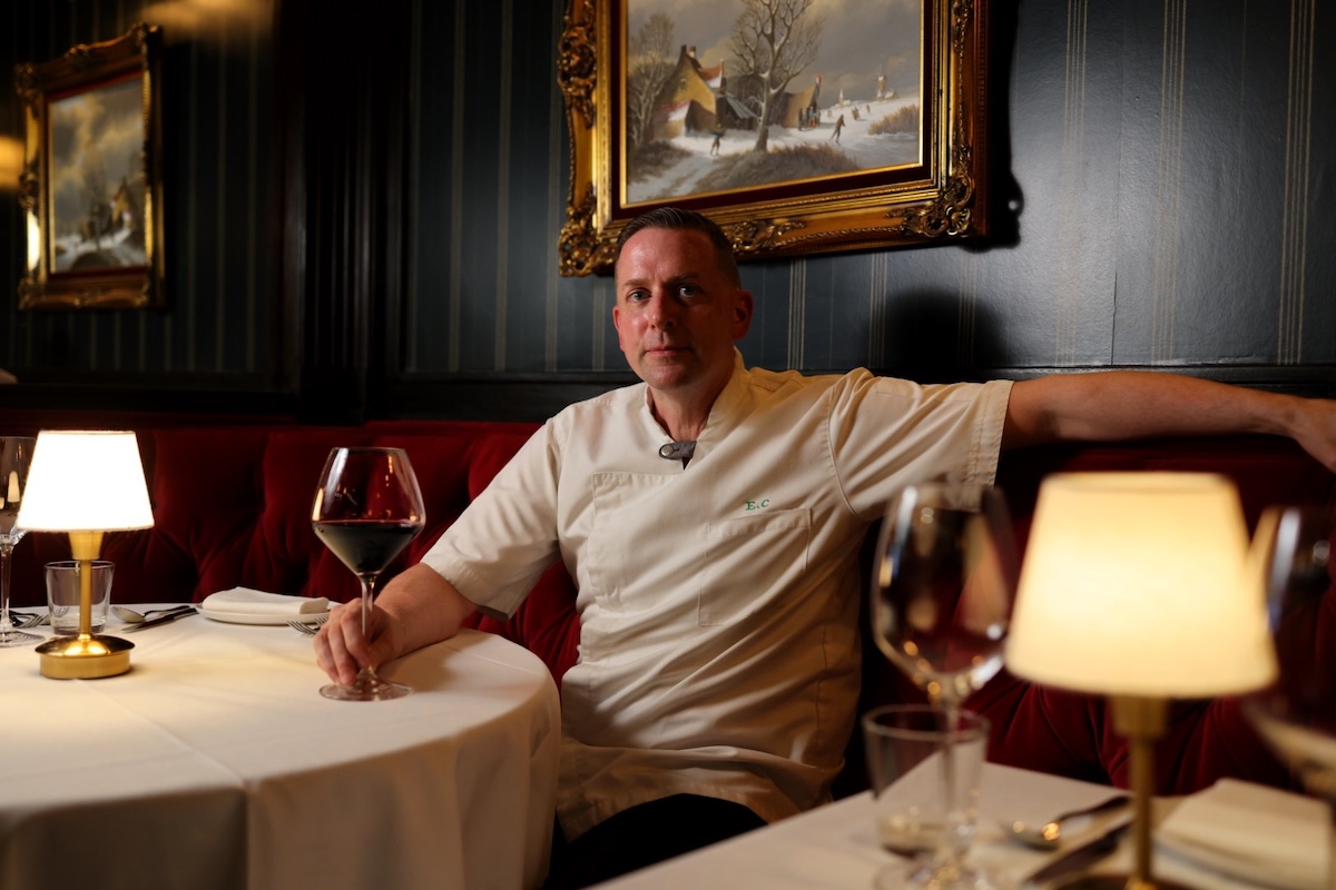 Chef Ed Cotton of The Derby Club. | Photo courtesy of The Derby Club