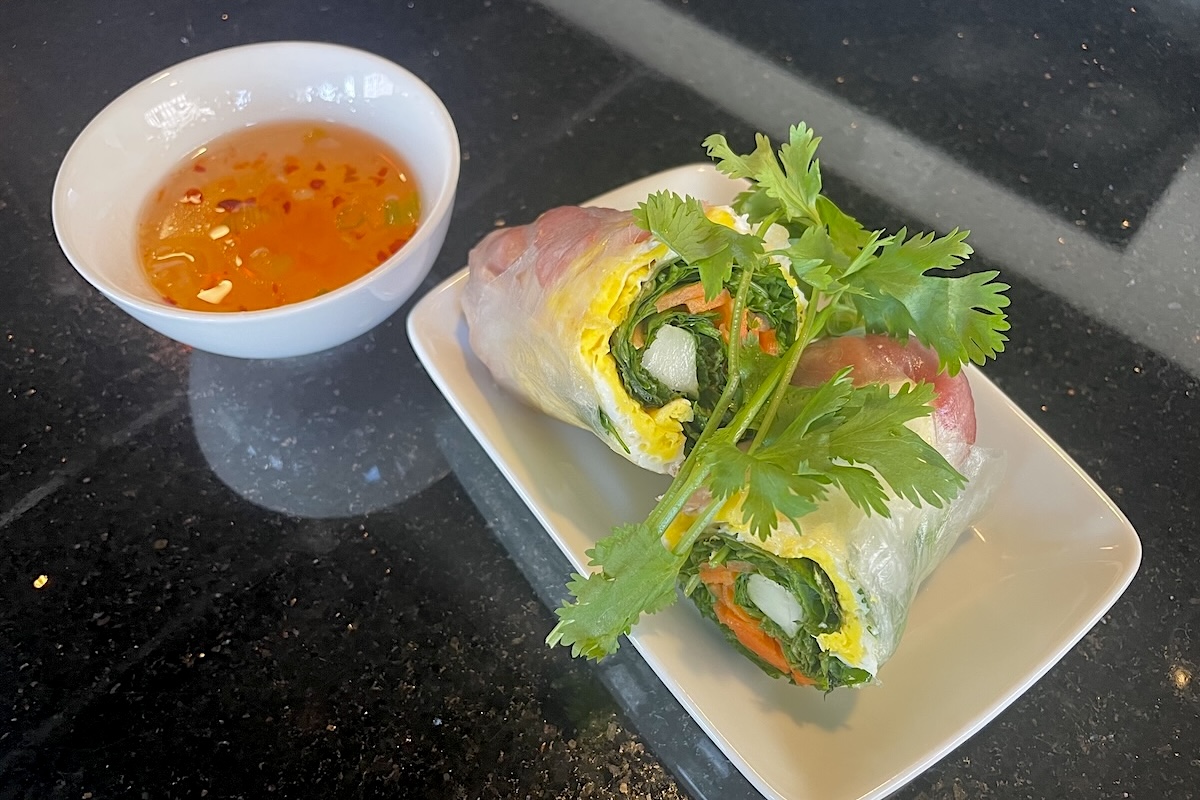 DEN_Anise_breakfast_spring_rolls_by_Ruth_tobias - DiningOut Breakfast spring rolls at the Vietnamese restaurant Anise. | Photo by Ruth Tobias