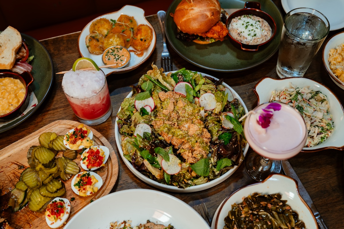 A tasty food spread at The Post. | Photo by Lucy Beaugard