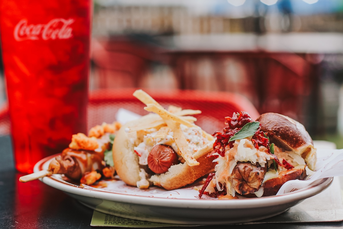 Hot dogs galore at The Cherry Cricket. | Photo courtesy of Wynkoop Breckenridge