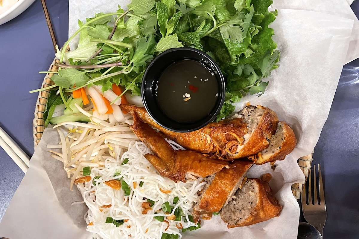 DEN_Com_Nha_stuffed_chicken_wings_by_Ruth_Tobias - DiningOut Stuffed chicken wings at Com Nha Kitchen & Bar. | Photo by Ruth Tobias
