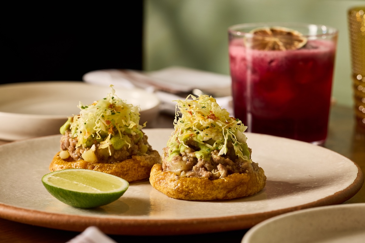 DEN_Fonda_Fina_group_Sopes_de_picadillo_by Shawn Campbell - DiningOut Sopes de Picadillo at Alma Fonda Fina. | Photo by Shawn Campbell