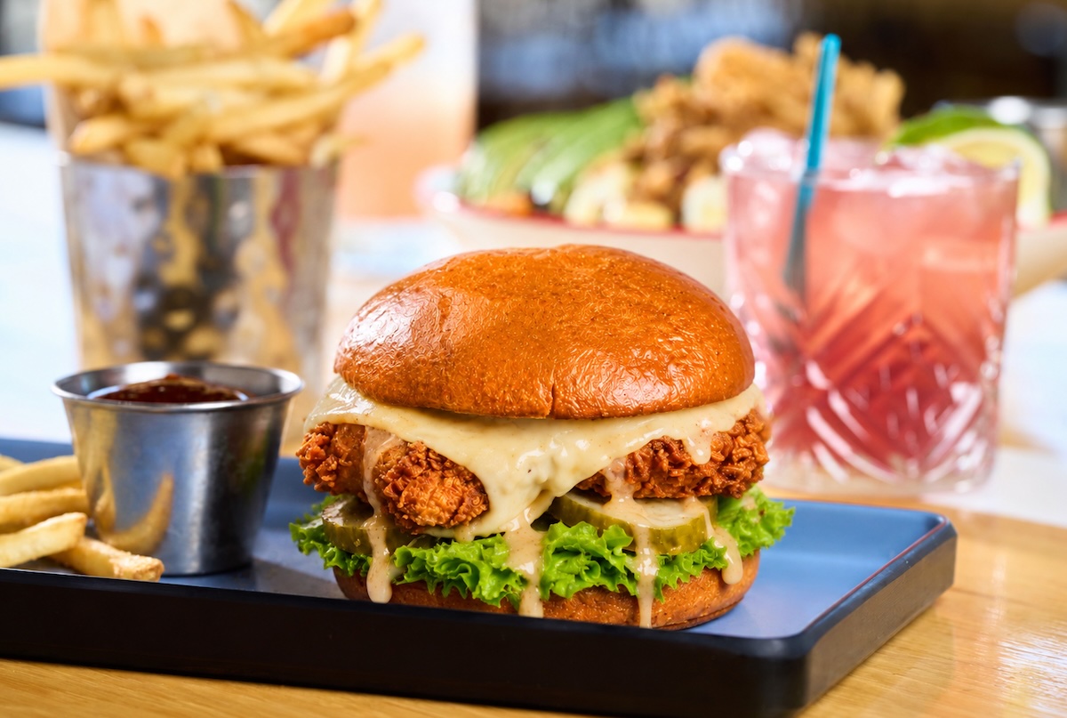 The new fried chicken sandwich is ready for you. | Photo courtesy of Park Burger