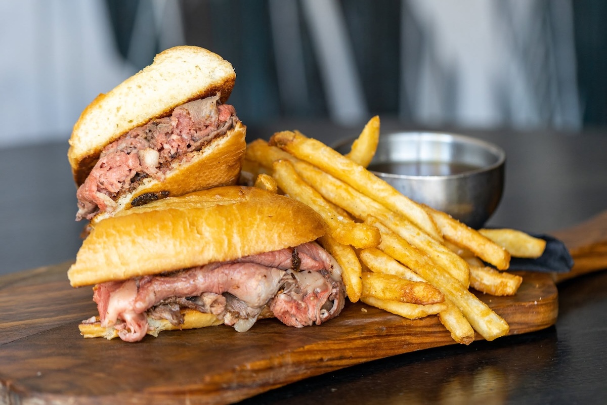 Don't say no to a great dip sandwich and sports. | Photo courtesy of Reiver's Bar and Grill