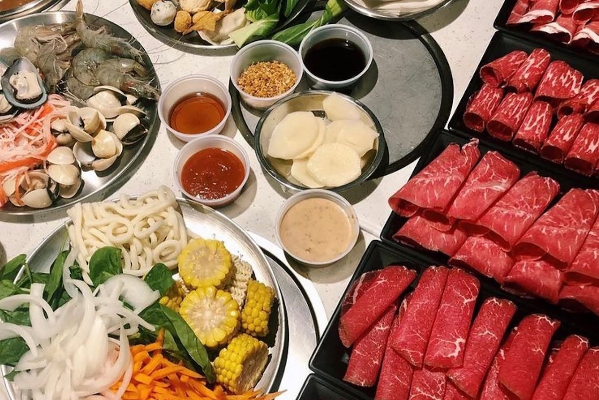 This Aurora restaurant splits into a hot pot side and Korean BBQ. It's a favorite among chefs too. | Photo courtesy of Seoul K-BBQ and Hot Pot 
