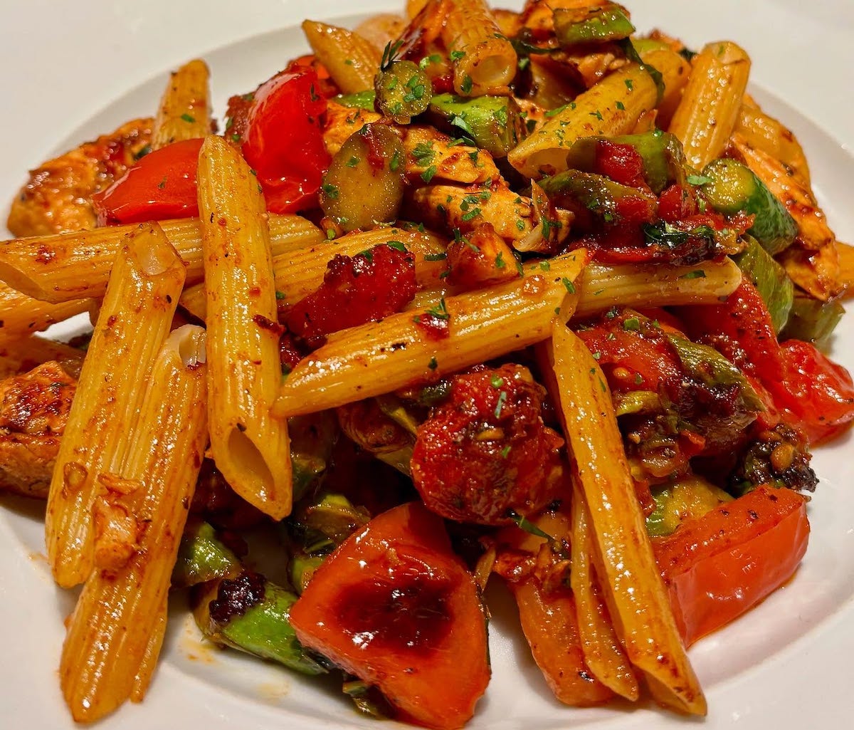 Penne asparagus at D'Amico Italian Market Cafe. | Photo by D'Amico Italian Market Cafe