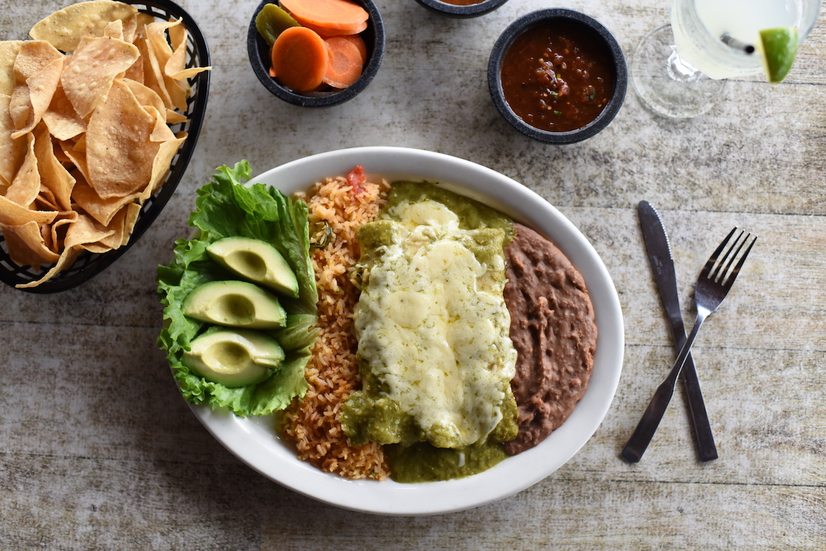 Enchiladas a la Michael at Molina's. | Photo by Kimberly Park