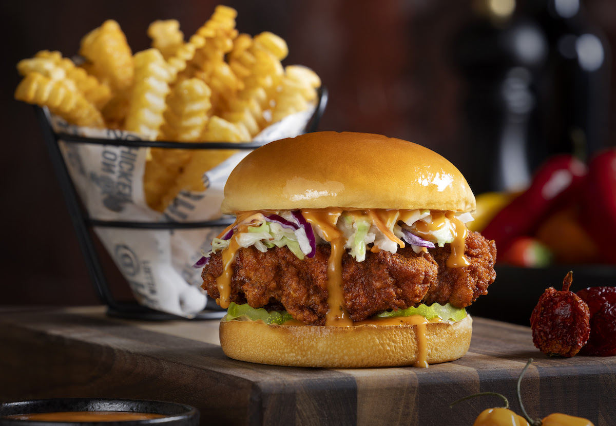 Houston TX Hot Chicken celebrates its fifth anniversary on August 21 with unlimited chicken sandwiches for just $5 all day. | Photo by Houston TX Hot Chicken