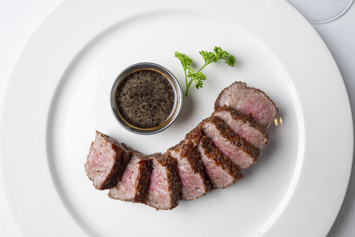 III Forks DAL - DiningOut Japanese A5 Wagyu Striploin at III Forks. | Photo by III Forks