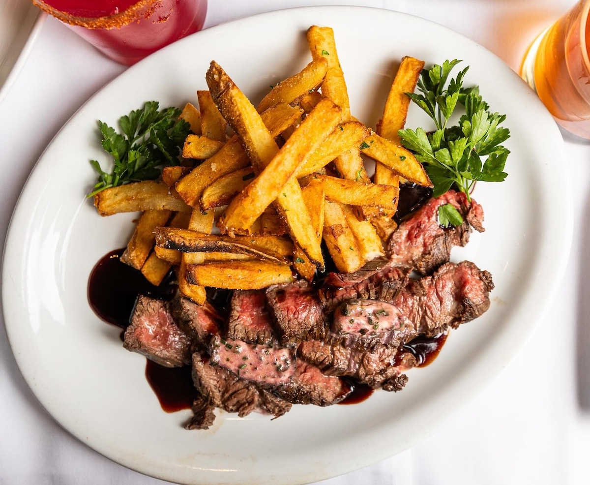 Kevin Rathbun Steak offers a more approachable take on the steakhouse experience with its Steak & Frites. | Photo by Kevin Rathbun Steak