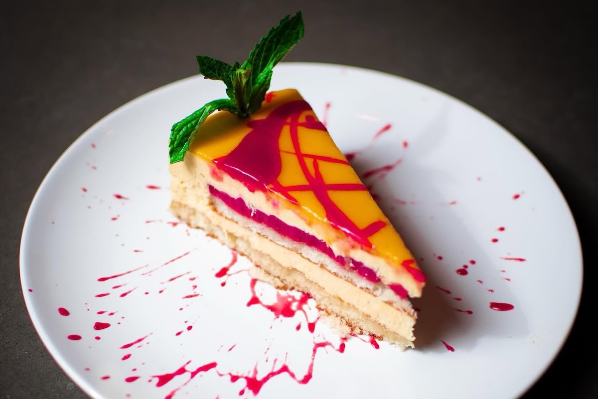 While the decor speaks to a certain genre, so does the food. For example, Emily’s Wedding Cake, which the restaurant has served in the past. | Photo courtesy of Beetle House