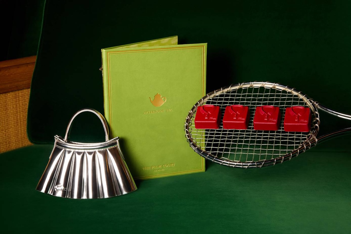 It's all things tennis at The Plaza. | Photo courtesy of Cafe Lacoste at The Plaza, a Fairmont Hotel