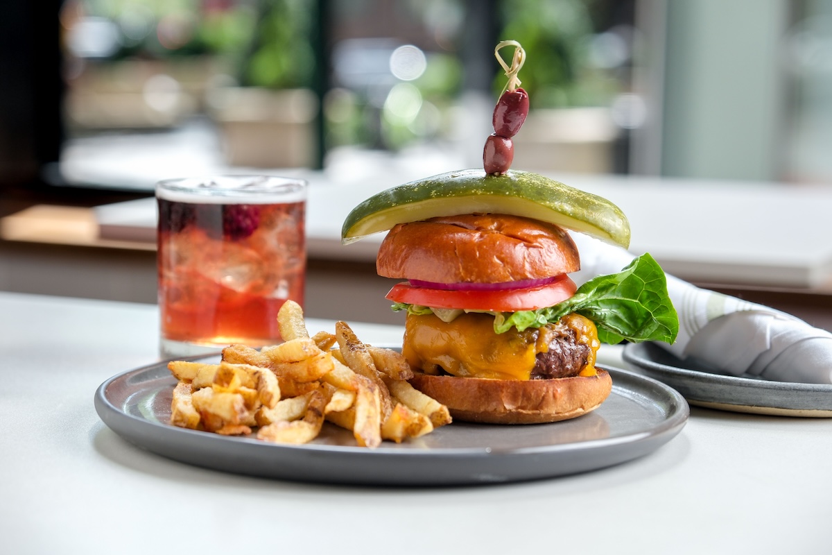 New burger alert! Head to Evelyn Bar & Kitchen and check it out. | Photo by Higgins Photo NYC