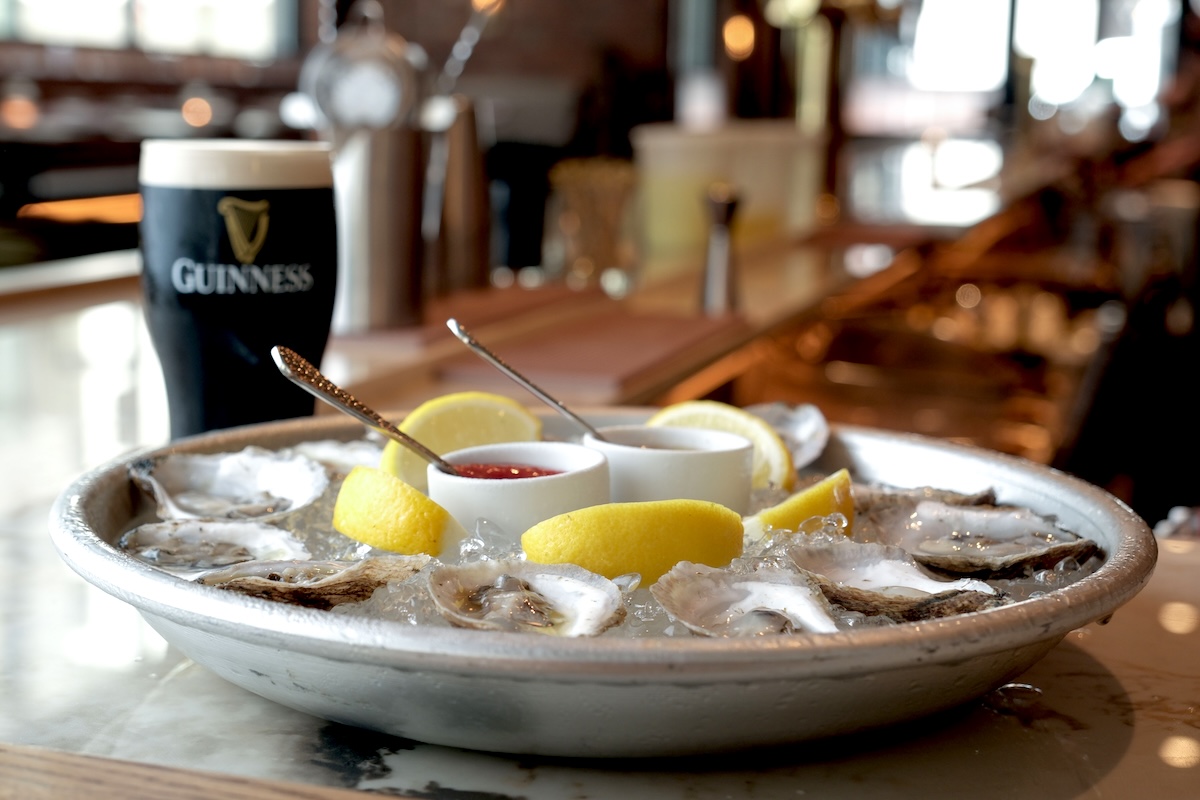 NYC_Evelyn Bar Kitchen_by_Higgins Photo NYC_oysters_beer - DiningOut Grab a beer and some oysters at Evelyn Bar & Kitchen. | Photo by Higgins Photo NYC