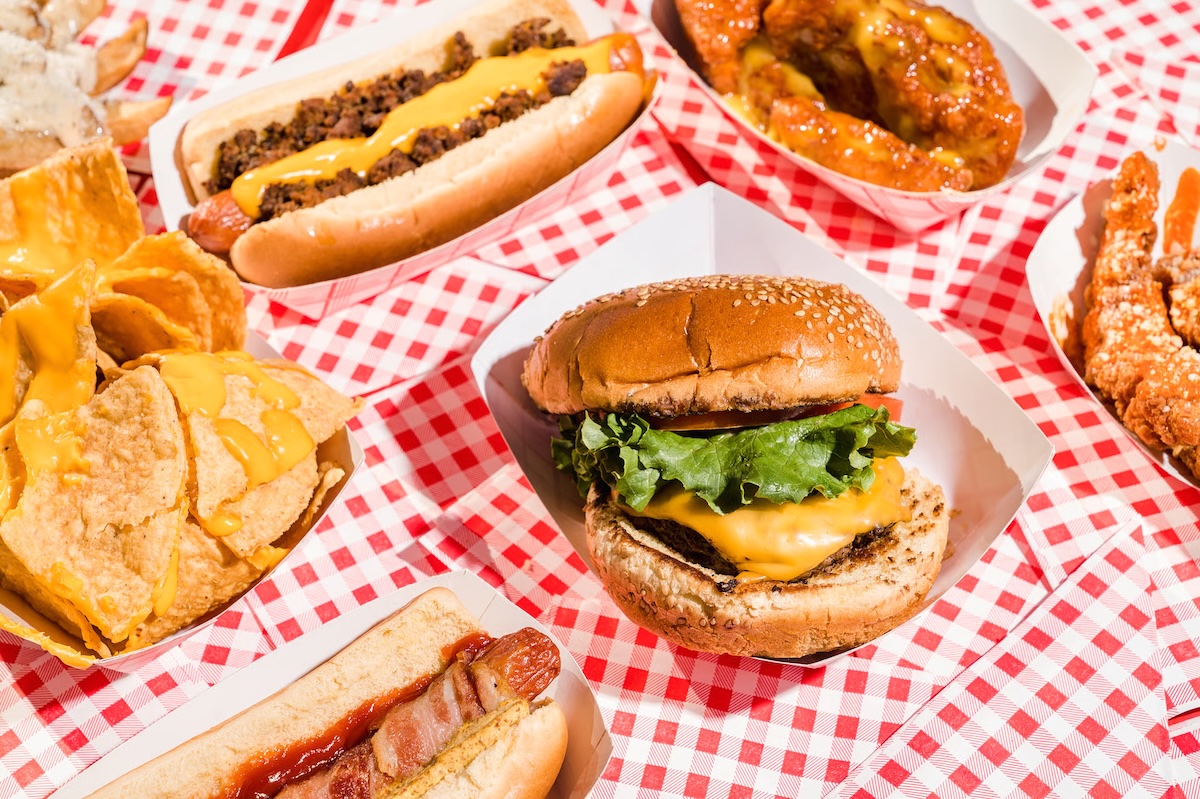 A spread of water-side comfort foods. | Photo courtesy of F. Ottomanelli By The Water