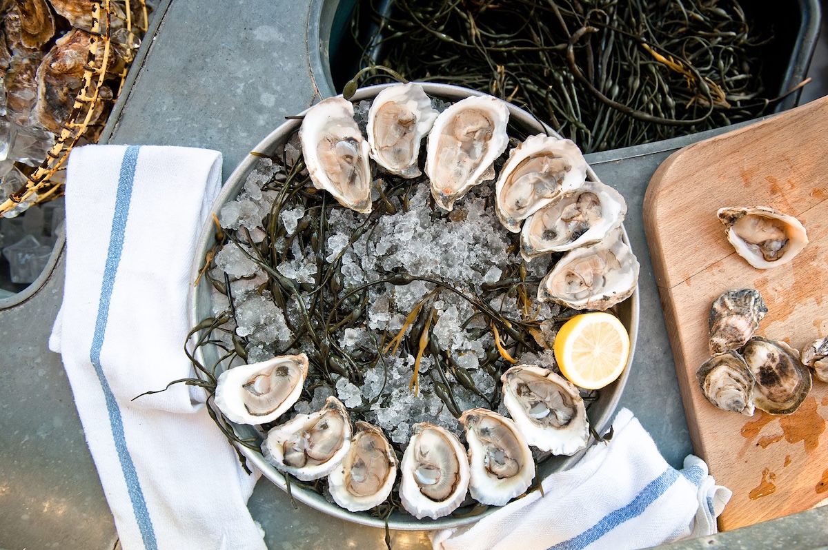 Indulge in oysters and other food and drinks at Grand Banks. | Photo by Doug Lyle Thompson