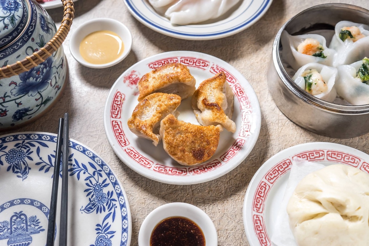 NYC_Nom Wah_dumplings - DiningOut The oldest dim sum place in NYC. | Photo courtesy of Nom Wah Tea Parlor