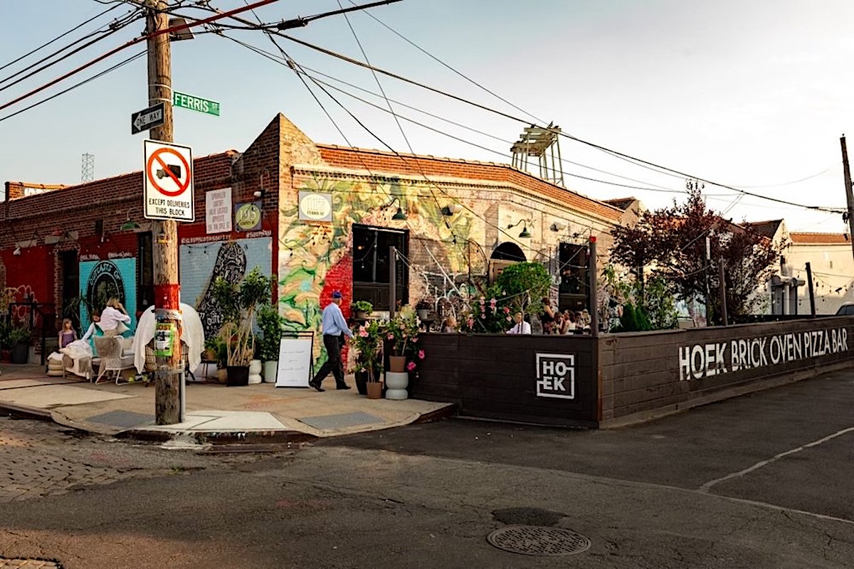 Go for the pizza, stay for the vibes. | Photo courtesy of Hoek Pizza