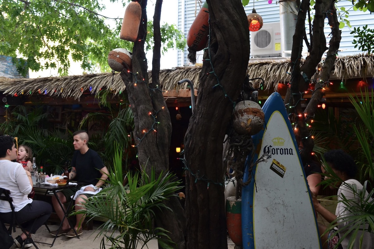 Hang ten at this Brooklyn bar. | Photo courtesy of Surf Bar Seafood Restaurant & Grill