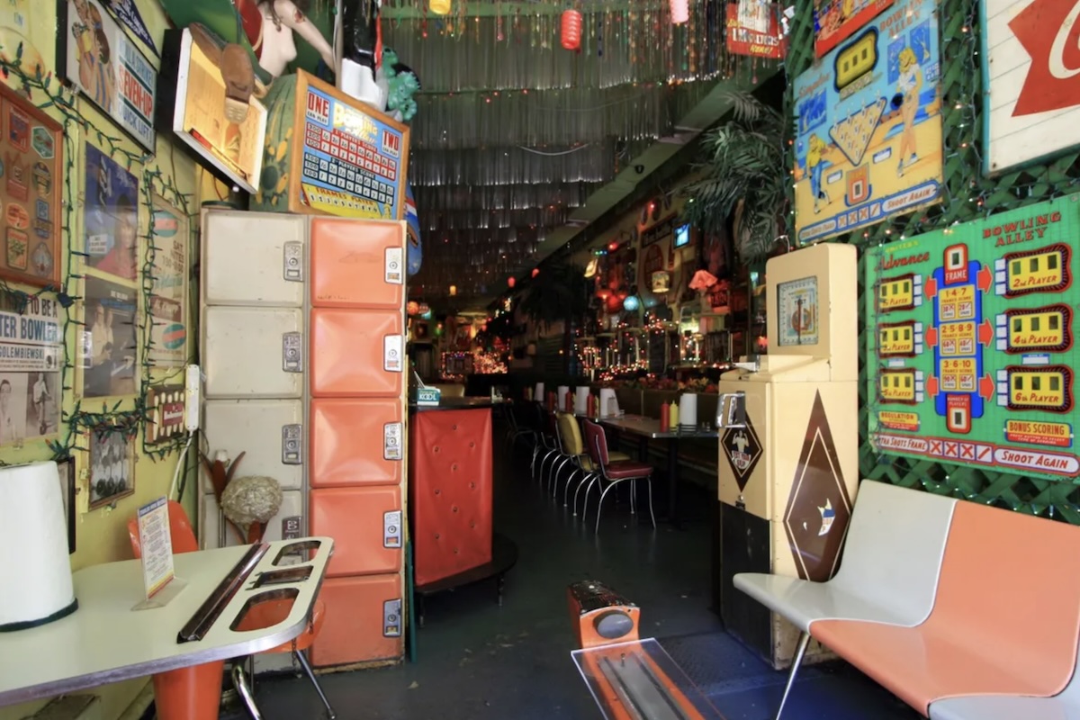 Get down with your low brow side at this old school NYC bar. | Photo courtesy of Trailer Park Lounge