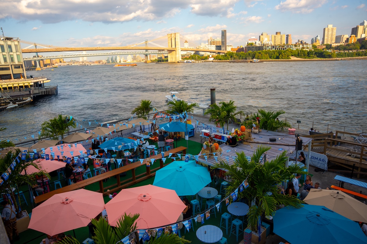 Watermark, A.K.A. Pier 15, transforms into a Tuetonic playground. | Photo courtesy of Watermark