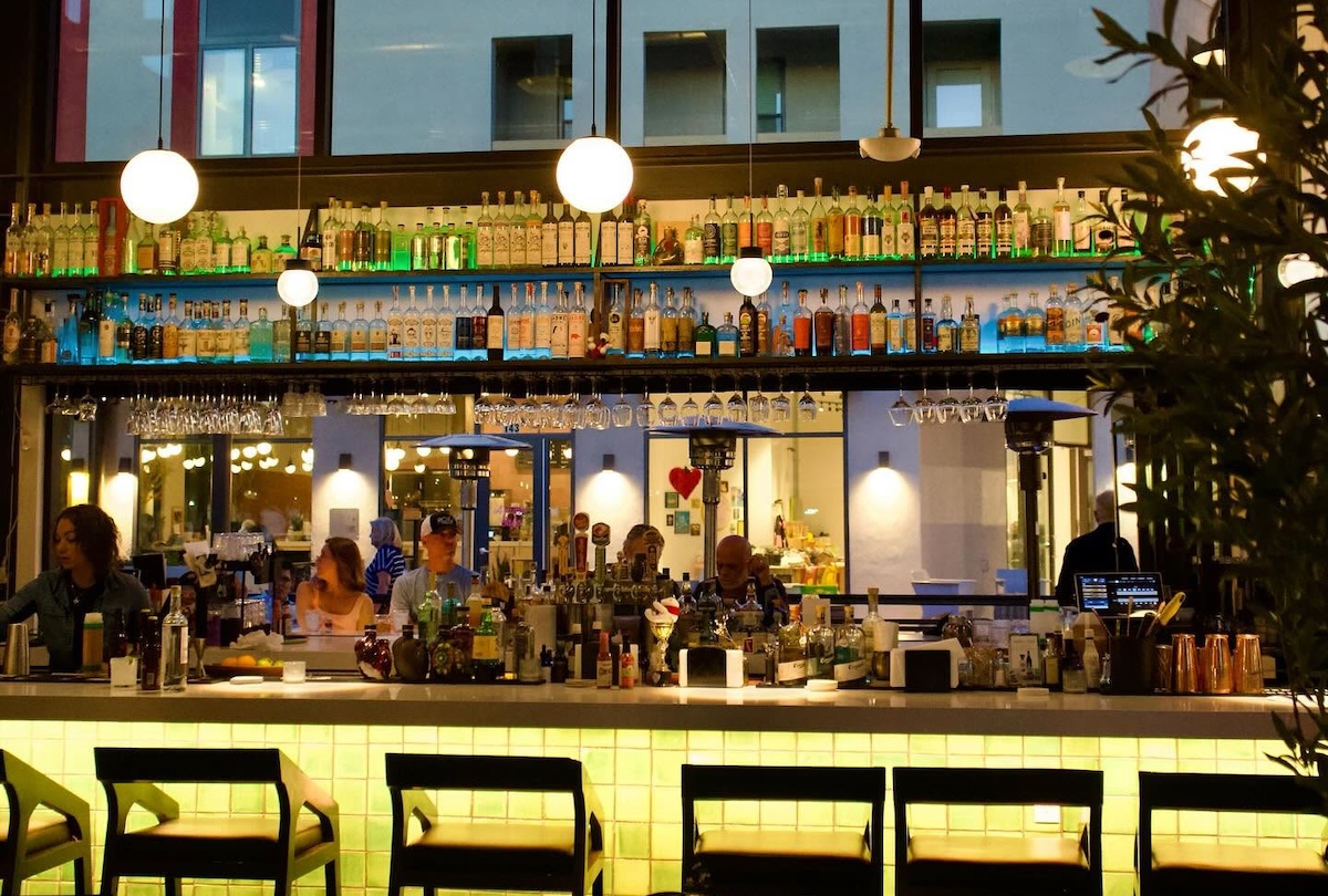 PHX_Cocina Chiwas_bar - DiningOut Sidle up to the bar and order plate of birria tacos with a Margarita. | Photo courtesy of Cocina Chiwas