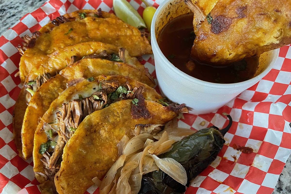 PHX_El Super Taco_birria_by_Rebecca L Rhoades - DiningOut Get all the birria tacos at El Super Taco. | Photo by Rebecca L. Rhodes