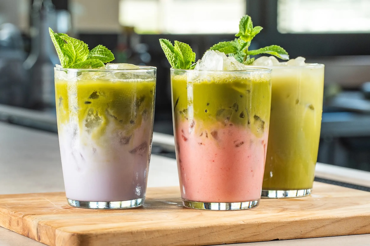 PHX_Lings Wok Shop_matcha lineup - DiningOut Time for all the matcha! | Photo courtesy of Ling's Wok Shop