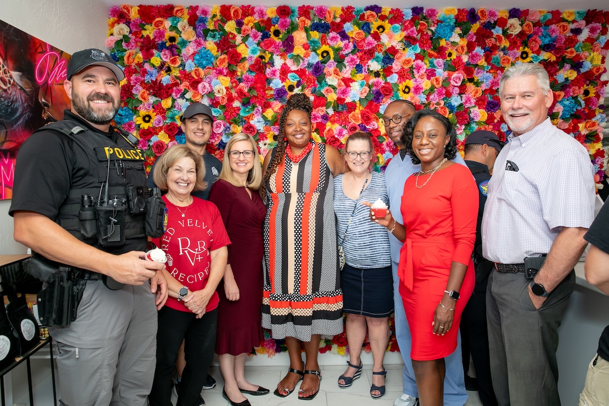 Myesha Harris runs and owns her own bakery, inspired by her grandmother's recipe. | Photo courtesy of Red Velvet Recipes