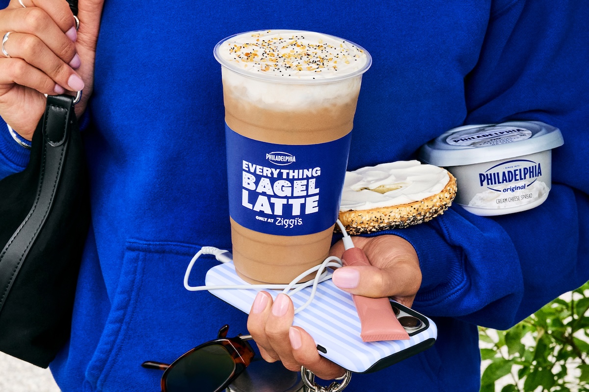Get ready, this Everything Bagel Latte is now available. | Photo courtesy of Ziggy's Coffee