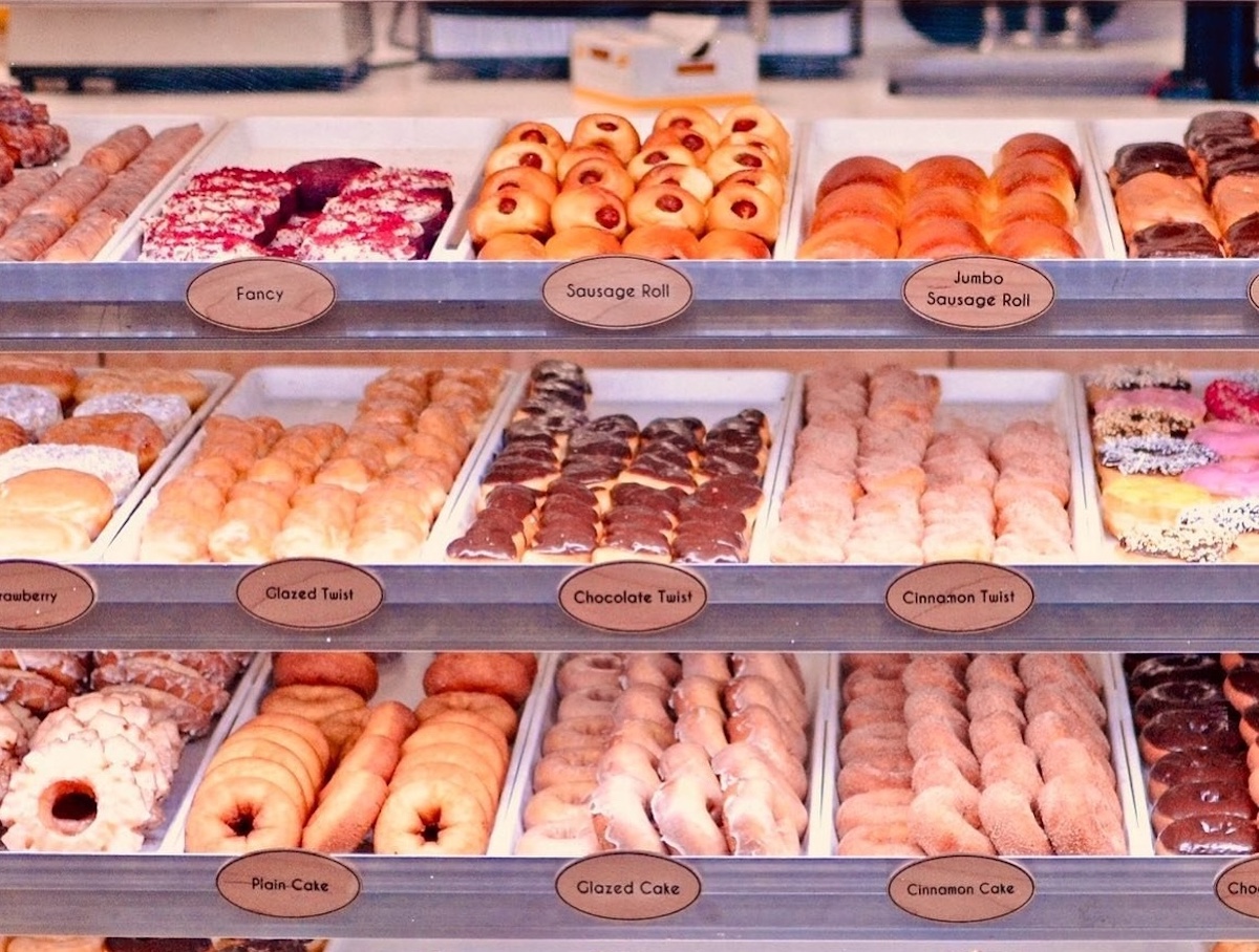 Sarah Donuts ATL - DiningOut Sarah Donuts pairs its doughnut selection with savory sausage rolls, the Texas-style cousin of the traditional kolache. | Photo by Sarah Donuts