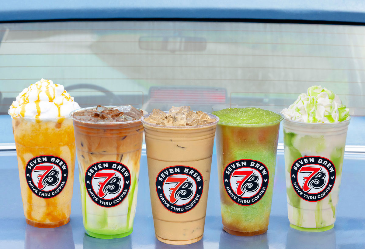 7 Brew rolls out a limited-time lineup of pumpkin- and apple-inspired drinks for fall. | Photo by 7 Brew