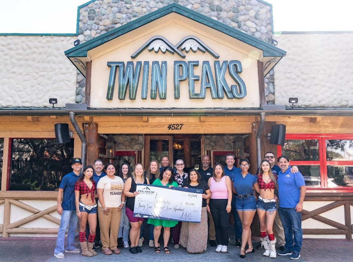 Avalanche Food Group will award more than ,000 in grants to nearly 100 Texas educators during a special ceremony at Twin Peaks Kirby on Saturday, August 15. | Photo by Avalanche Food Group