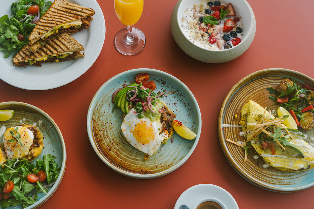 Breakfast at The Branch includes everything from egg dishes and pressed sandwiches to yogurt, fresh fruit, juices and coffee. | Photo by Rebekah Flores