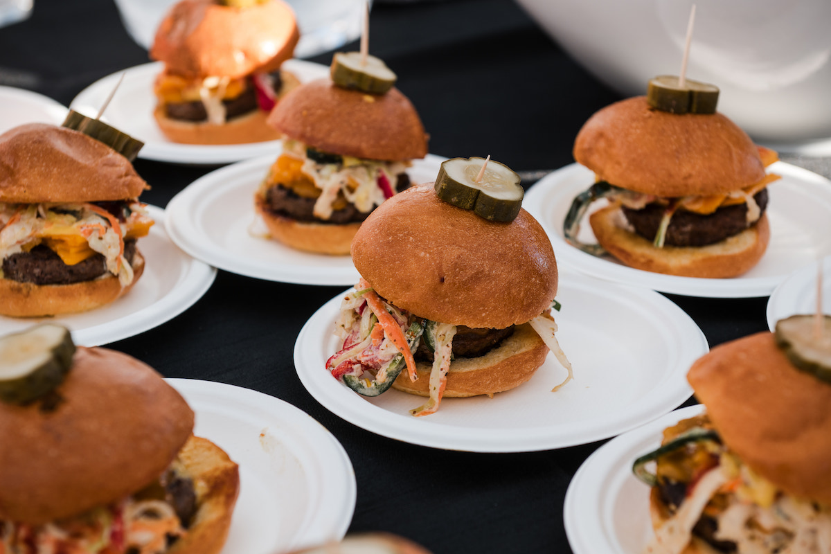 Restaurant tastings give guests the chance to graze their way through Brookhaven’s dining scene during the annual Taste Brookhaven event. | Photo by Lauren Liz Photo