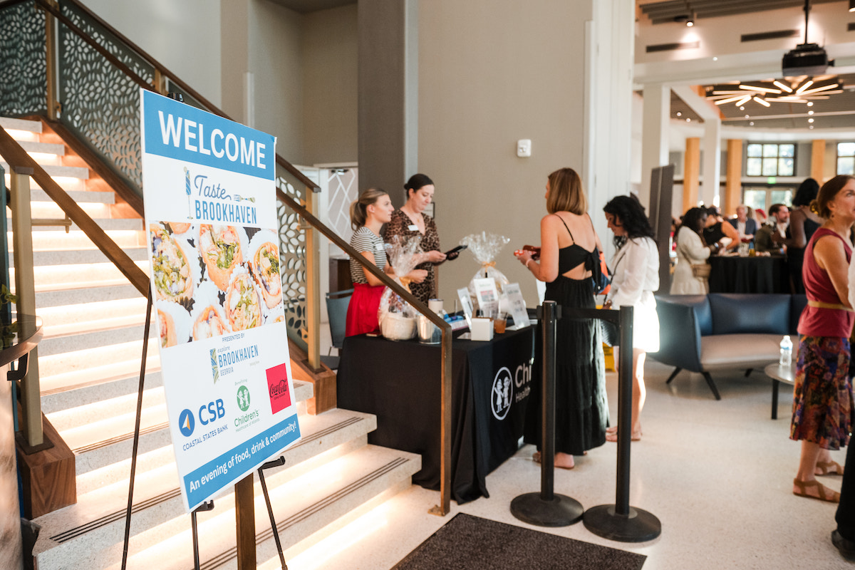 Taste Brookhaven brings local restaurants, drinks, and entertainment together at Brookhaven City Centre for one night of tasting around the neighborhood. | Photo by Lauren Liz Photo