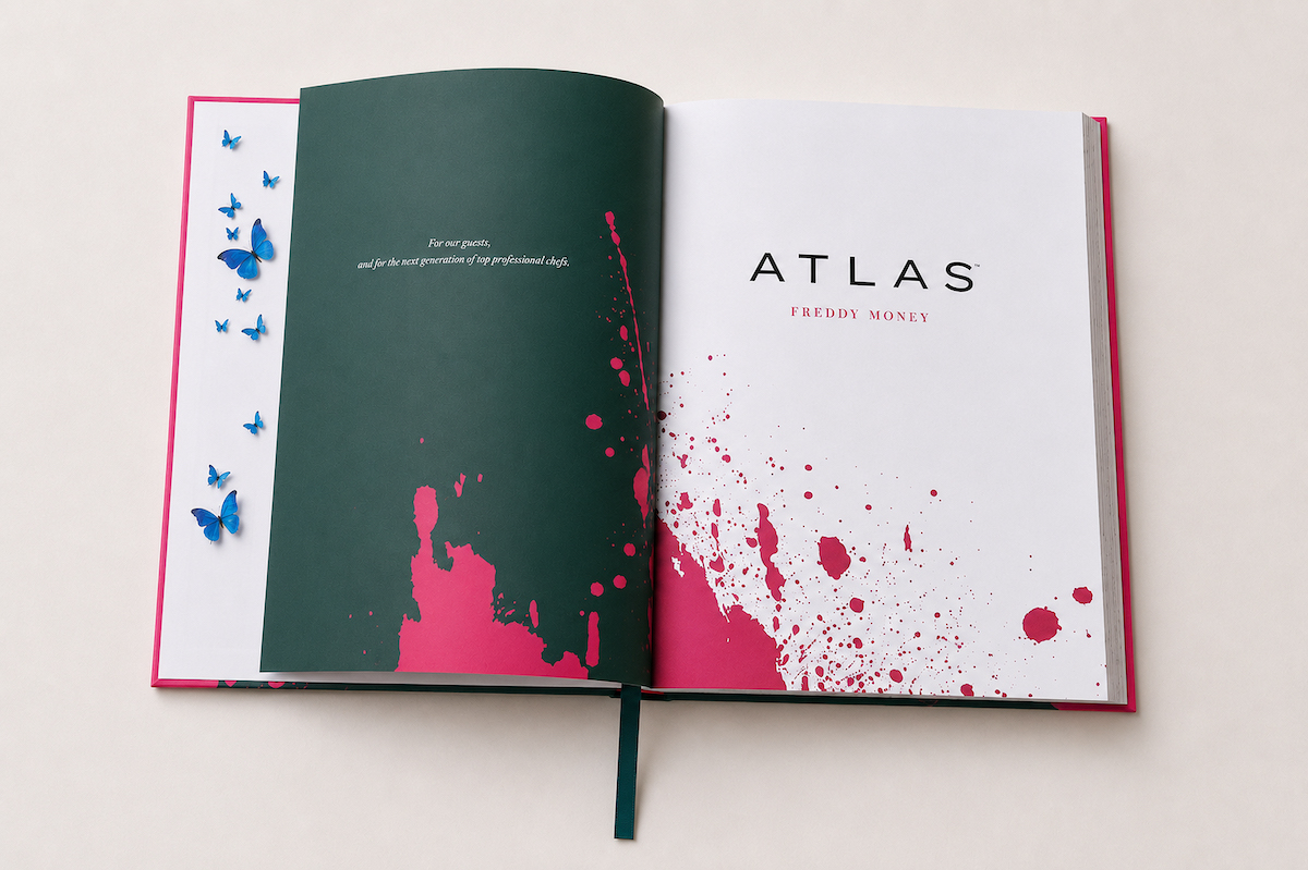 Chef Freddy Money dedicates his new Atlas cookbook to the restaurant’s guests and the next generation of professional chefs. | Photo by Brittain Rainville