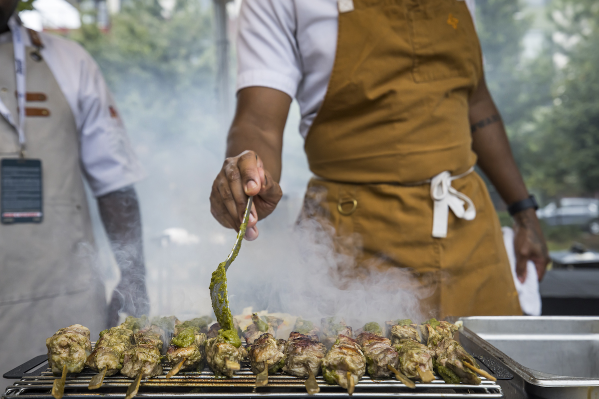 AFWF ATL - DiningOut Chefs fire up the grills during the Atlanta Food & Wine Festival, where more than 150 culinary talents are expected to participate this year. | Photo by Raftermen Photography