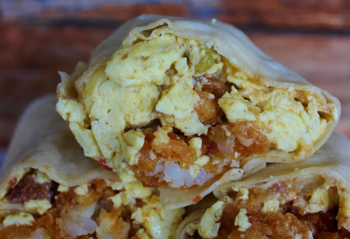 This butcher and market makes an amazing breakfast burrito. | Photo courtesy of Blackbelly Market