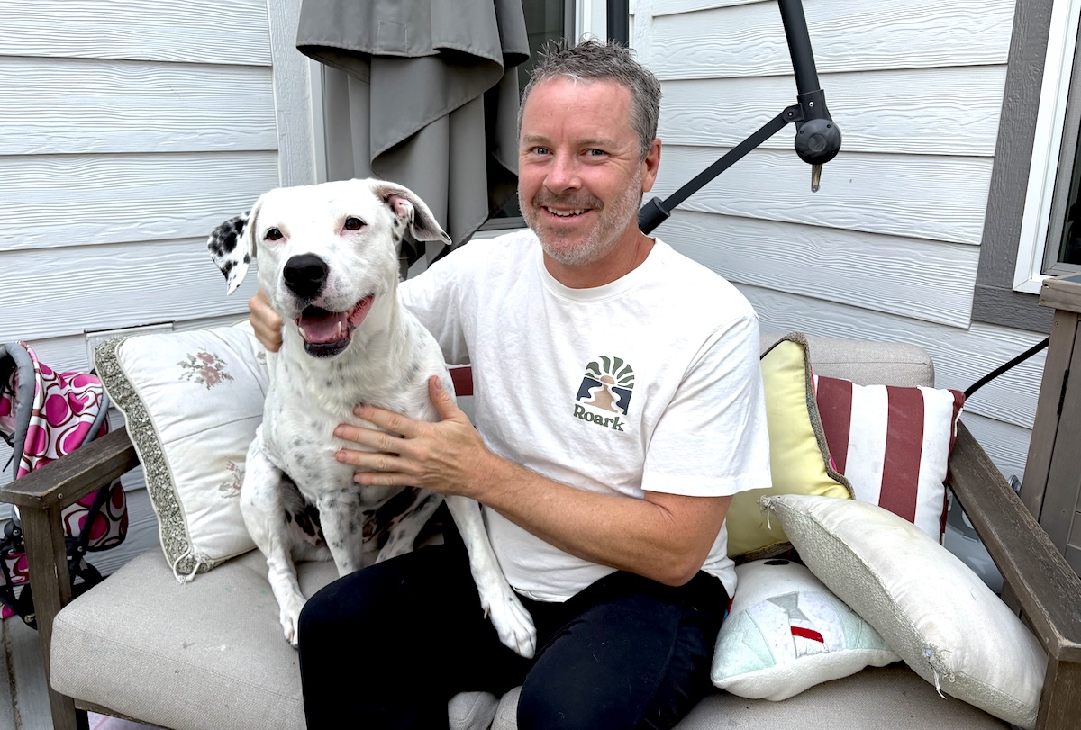 Chef Kevin Grossi and Lala. | Photo courtesy of Kevin Grossi